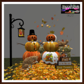 Thanksgiving - Pilgrims and Cats