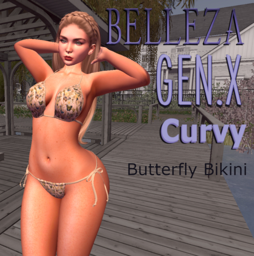 ButteryFly Bikini Demo ~ Gen.X Curvy