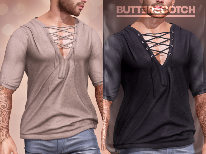 BUTTERSCOTCH . Travis Linen Shirt {Black}