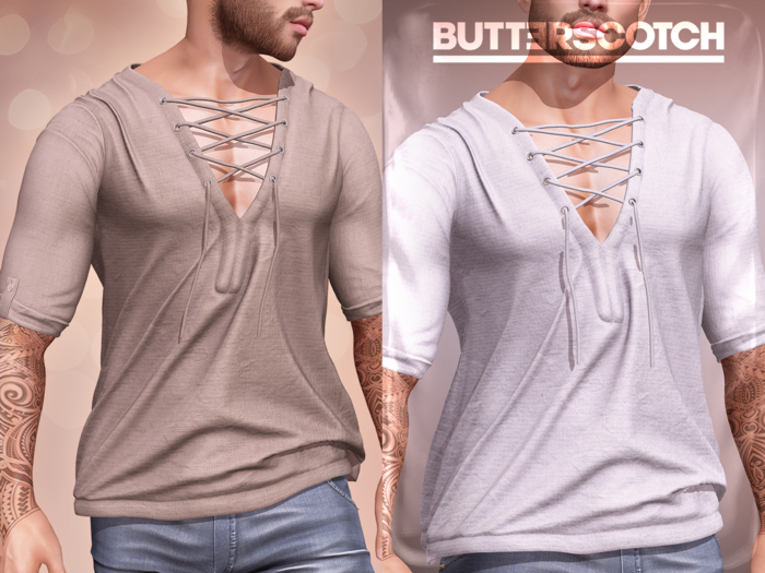 BUTTERSCOTCH . Travis Linen Shirt {White}