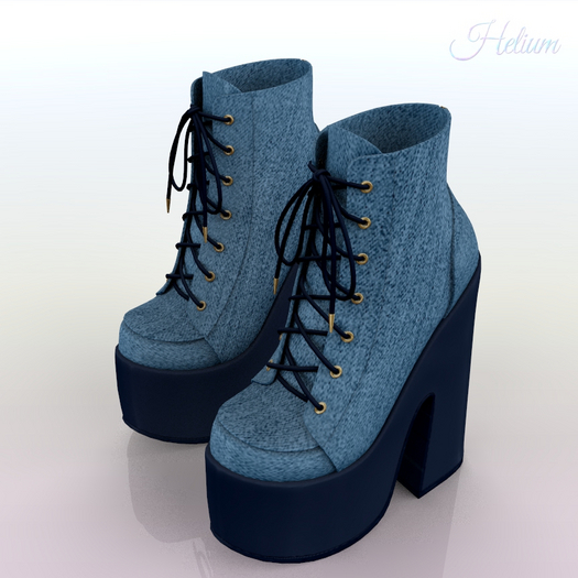 Denim Boots Reborn