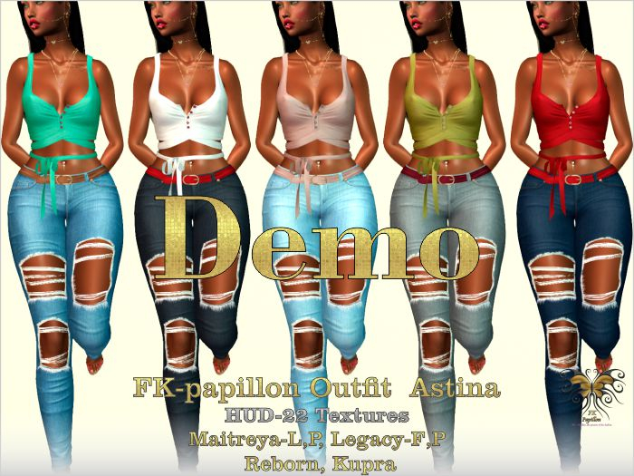 FK papillon Outfit  Astina Demo