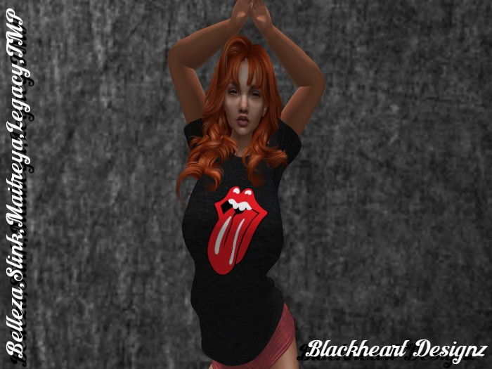 **Woman's Rolling Stones Rock T-Shirt** 