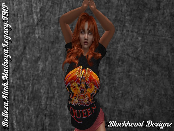 **Woman's Queen Rock T-Shirt** 