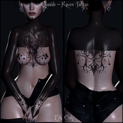 ! Cyanide - Raven Tattoo