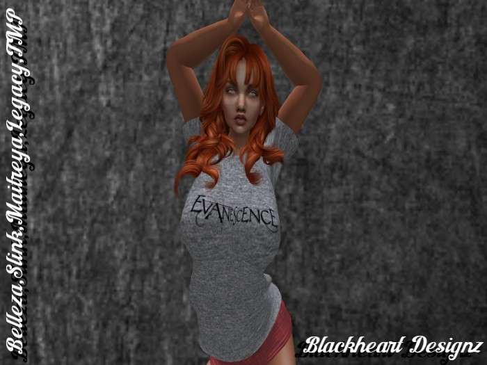 **Woman's Evanescence Rock T-Shirt** 