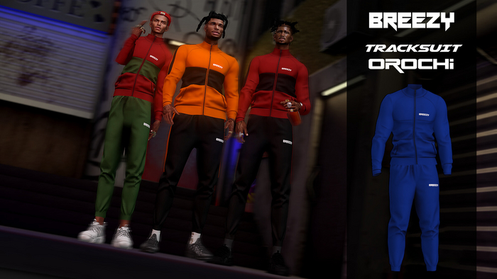 BREEZY - Orochi . Tracksuit ''Blue''