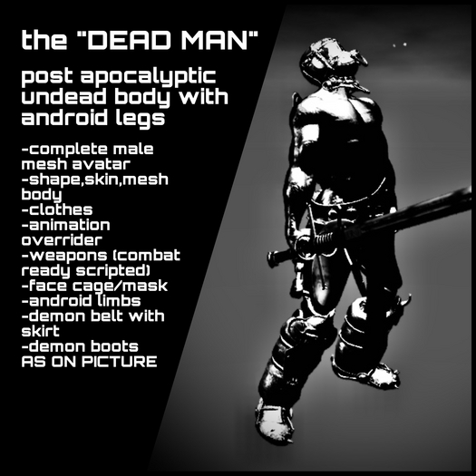 ::Dead man:: complete avatar with weapons and outfit
