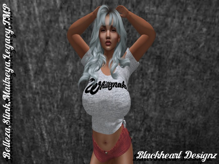 **Knotted Whitesnake Rock Shirt** 