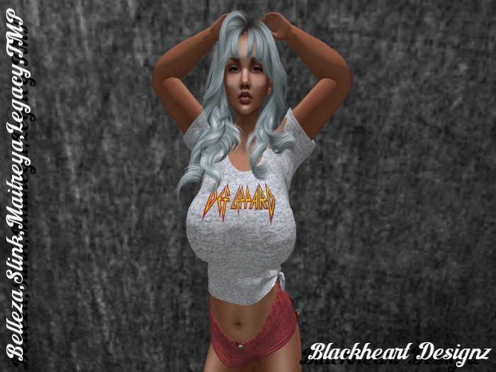 **Knotted Def Leppard V2 Rock Shirt** 