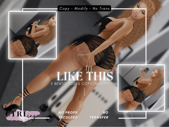 CTRL - " Like That" Bento Pose Pack