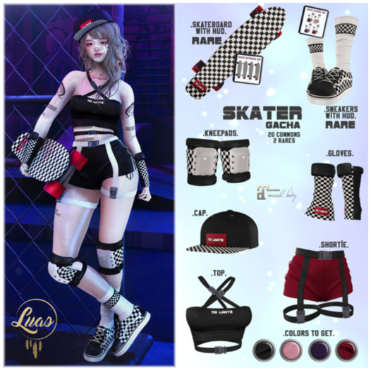 Luas Skater Sneakers RARE