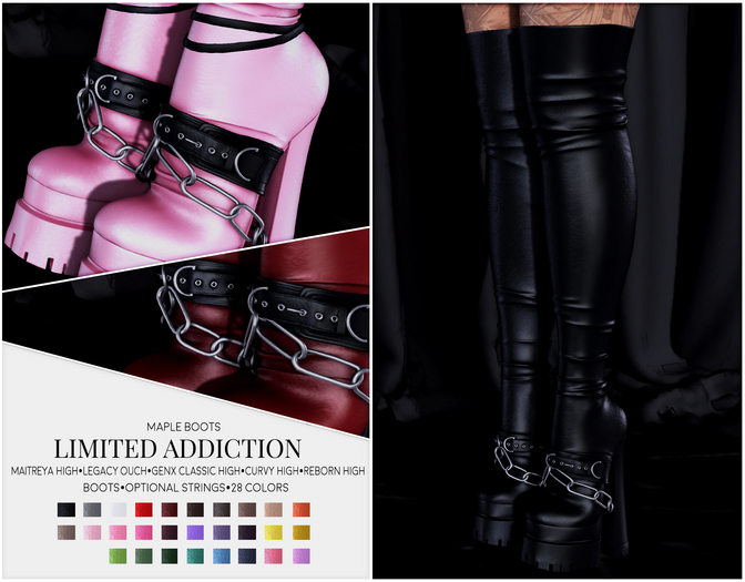 Limited Addiction - Maple Boots - Fatpack