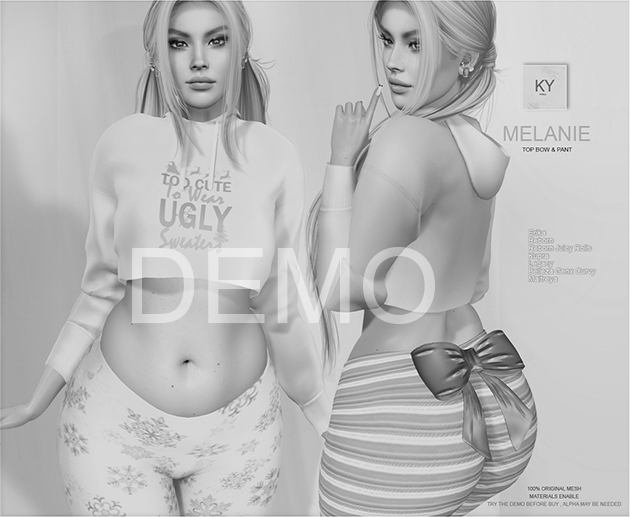 KYMILE - Melanie Top & Pant - DEMO