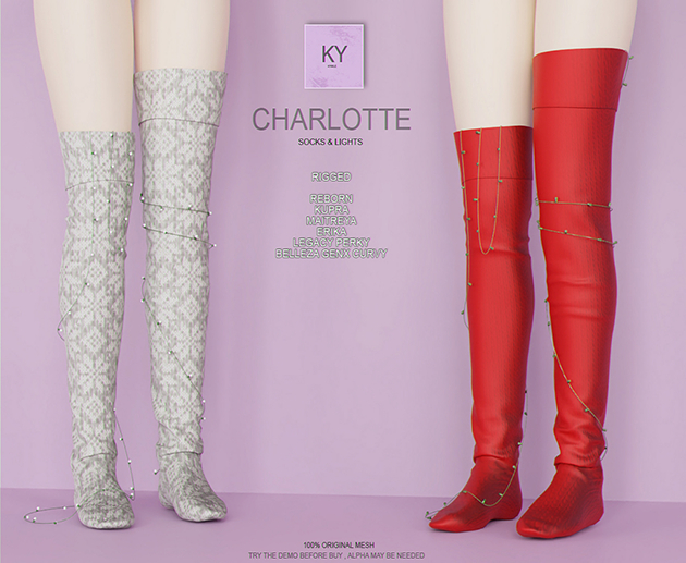 KYMILE - Charlotte Socks & Lights - FATPACK