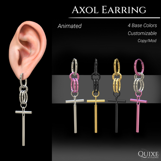 QUIXE - Axol Earring