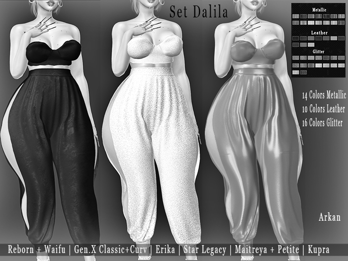 .::Arkan::. Set Dalila + Fitmesh DEMO