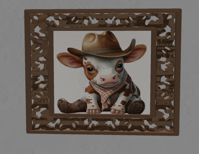cowboy cow