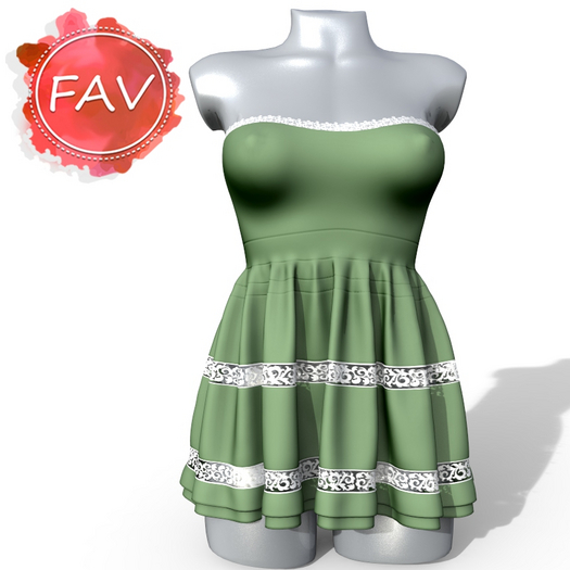 Green Lace Dress