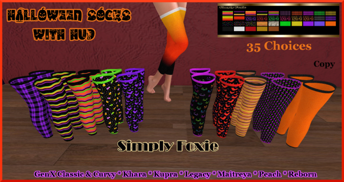 Halloween Socks With Hud (Boxed)