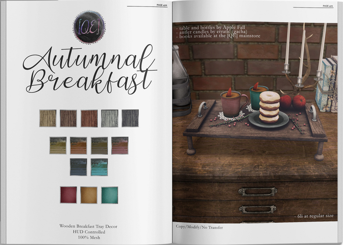 [QE Home] Autumnal Breakfast - HALF OFF Fall Promo