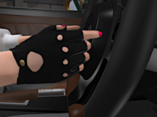 ~moist Fingerless Gloves_BLACK(box)