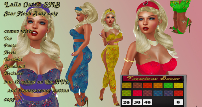 Laila Outfit SMB boxed