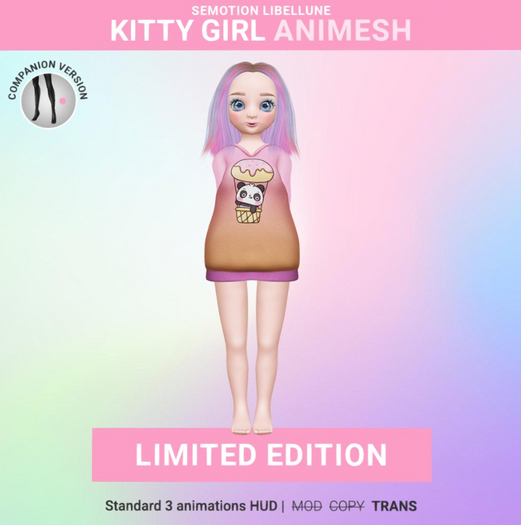 SEmotion Libellune Kitty Girl Animesh LIMITED