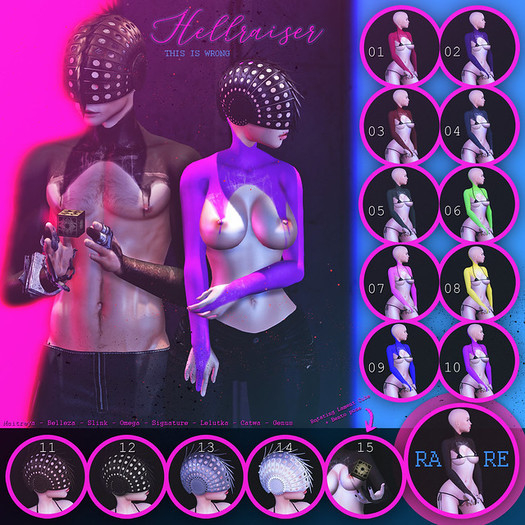 THIS IS WRONG Hellraiser (pack) - 13