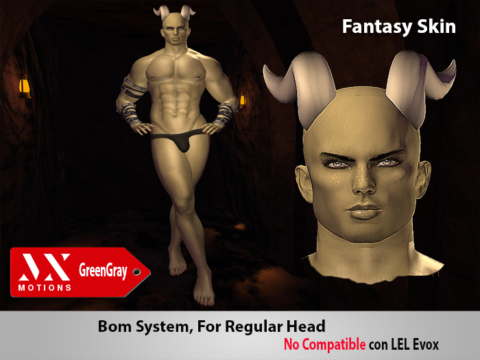 MXM Skin Fantasy GreenGrey