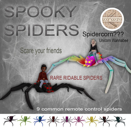 [Boomerang] - RC Spider - Lavendar Sky Boxed