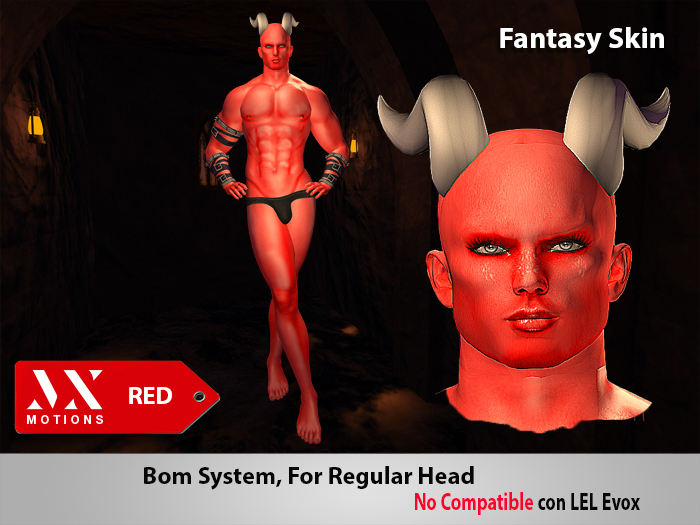 MXM Skin Fantasy Red