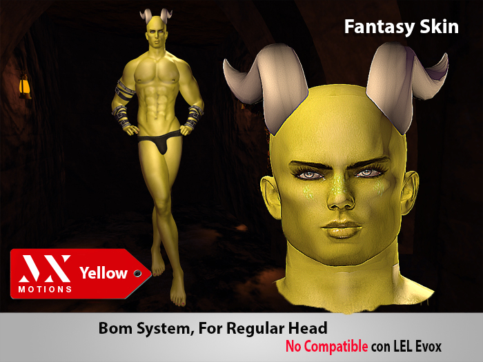 MXM Skin Fantasy Yellow