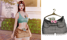 UNA. Santina Skirt Gray