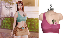 UNA. Santina  Top Fucsia