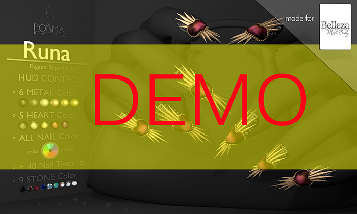 [FORMANAILS] NAILS for Belleza - RUNA - DEMO