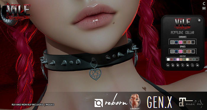 [Vile Collars] - PentiLove Collar  Box (Add Me)