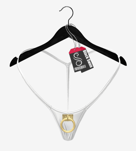 Black Swan - Lux Panty - satin white