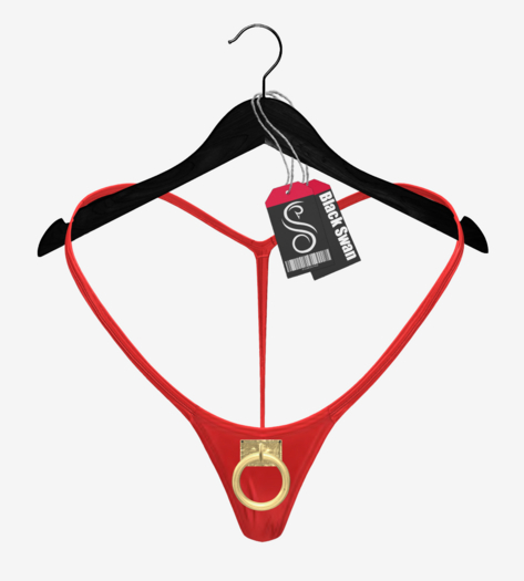 Black Swan - Lux Panty - satin red