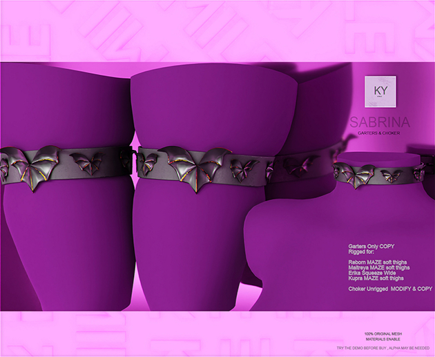 KYMILE - Sabrina Garter & Choker - FATPACK