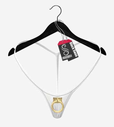 Black Swan - Lux Panty - latex white