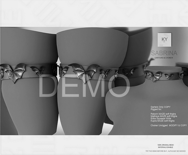 KYMILE - Sabrina Garter & Choker - DEMO