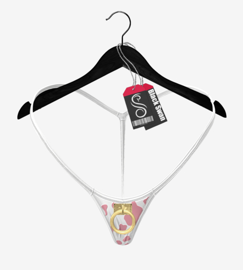 Black Swan - Lux Panty - pink cow