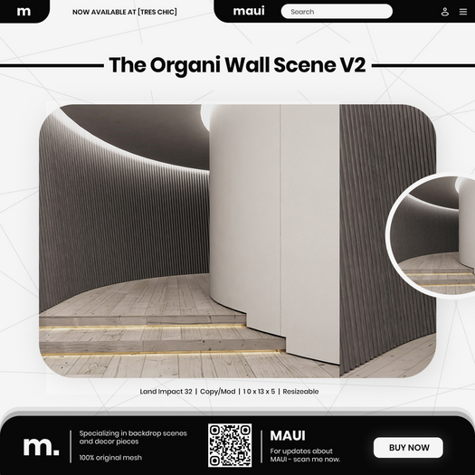 MAUI - Organi Wall Scene V2