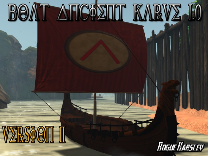 Box boat Ancient Karve 1.0 M2