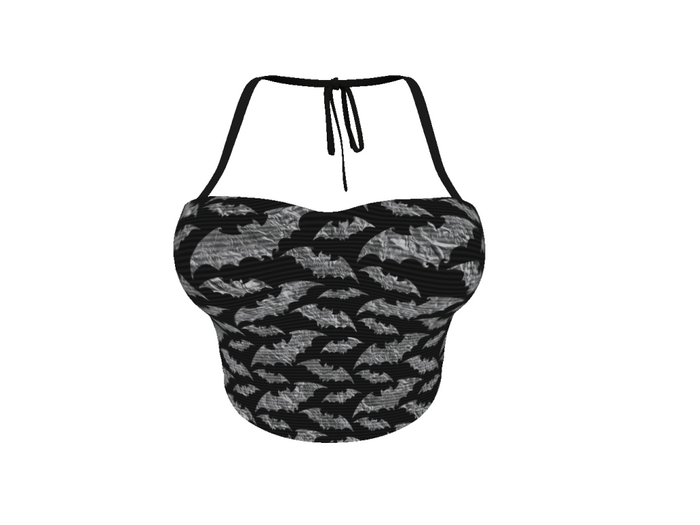 REVOLUTION - Halter Top (Bats)