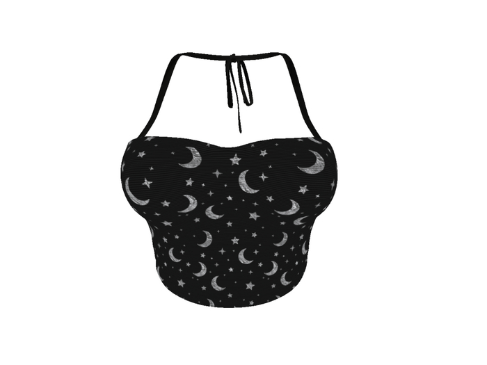 REVOLUTION - Halter Top (Moon)