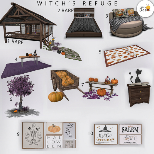 01 - Little Bee - Witch's Refuge RARE