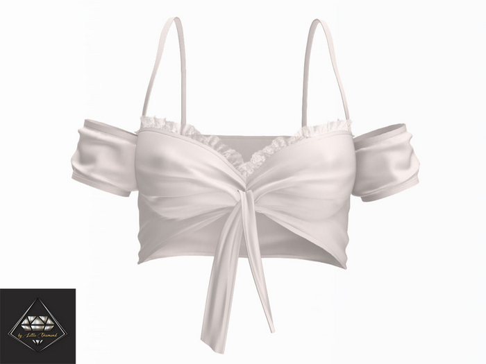 -LD- Leila top WHITE