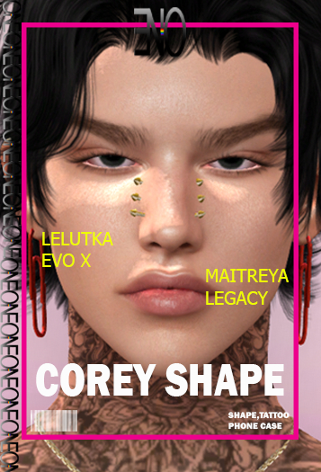 "ENO COREY STEM/STUD SHAPE AVALON